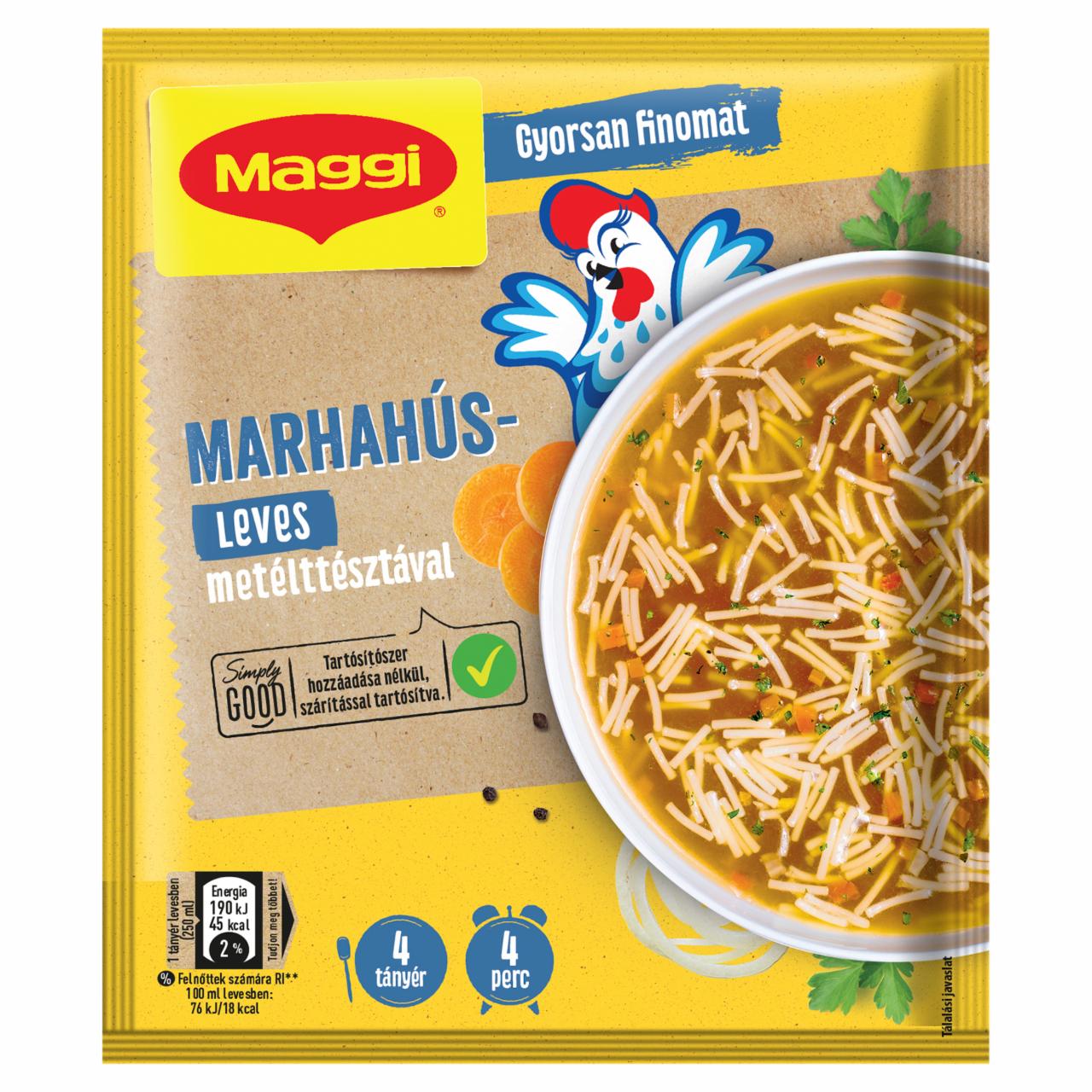 Képek - Maggi marhahúsleves metélttésztával 58 g