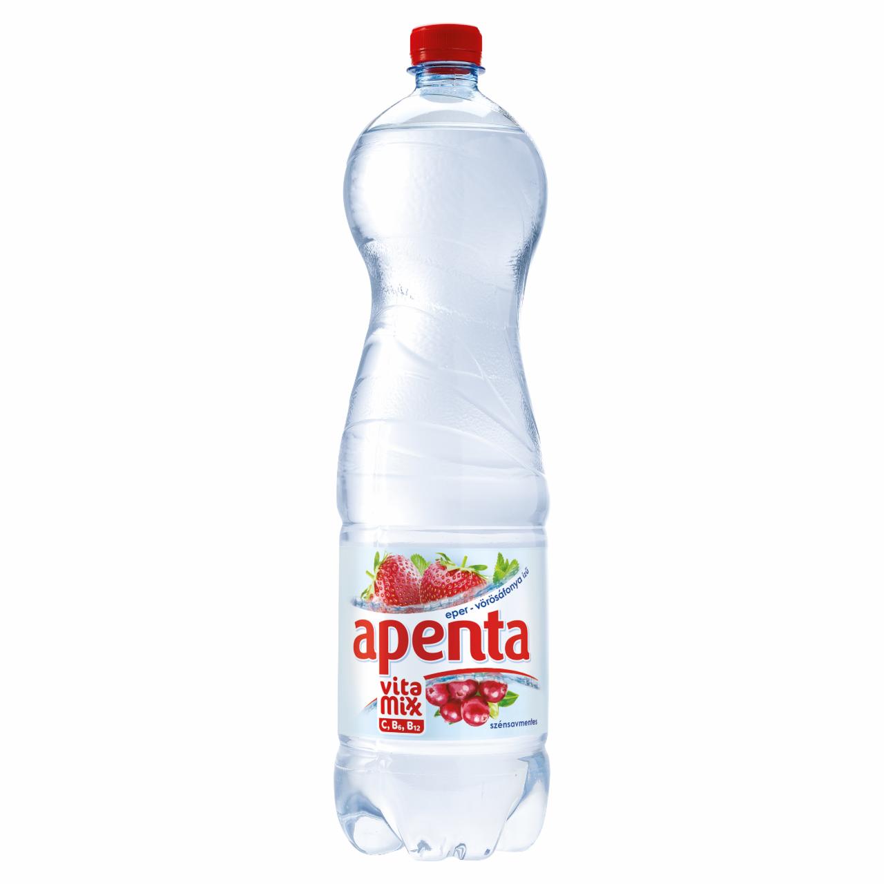 Képek - Apenta Vitamixx eper-vörösáfonya ízű szénsavmentes üdítőital természetes ásványvízzel 1,5 l