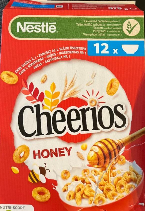 Képek - Nestlé Cheerios mézes, ropogós gabonakarika vitaminokkal és ásványi anyagokkal 375 g