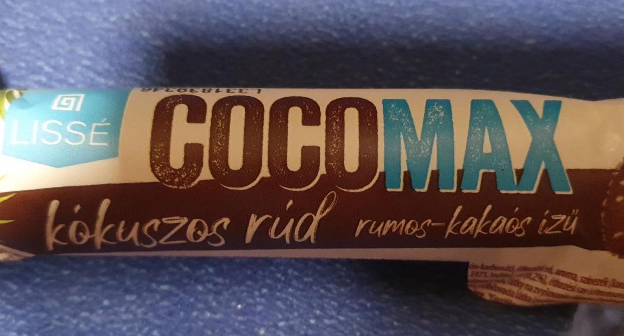 Képek - CocoMax rumos-kakaós ízű kókuszos rúd 65 g