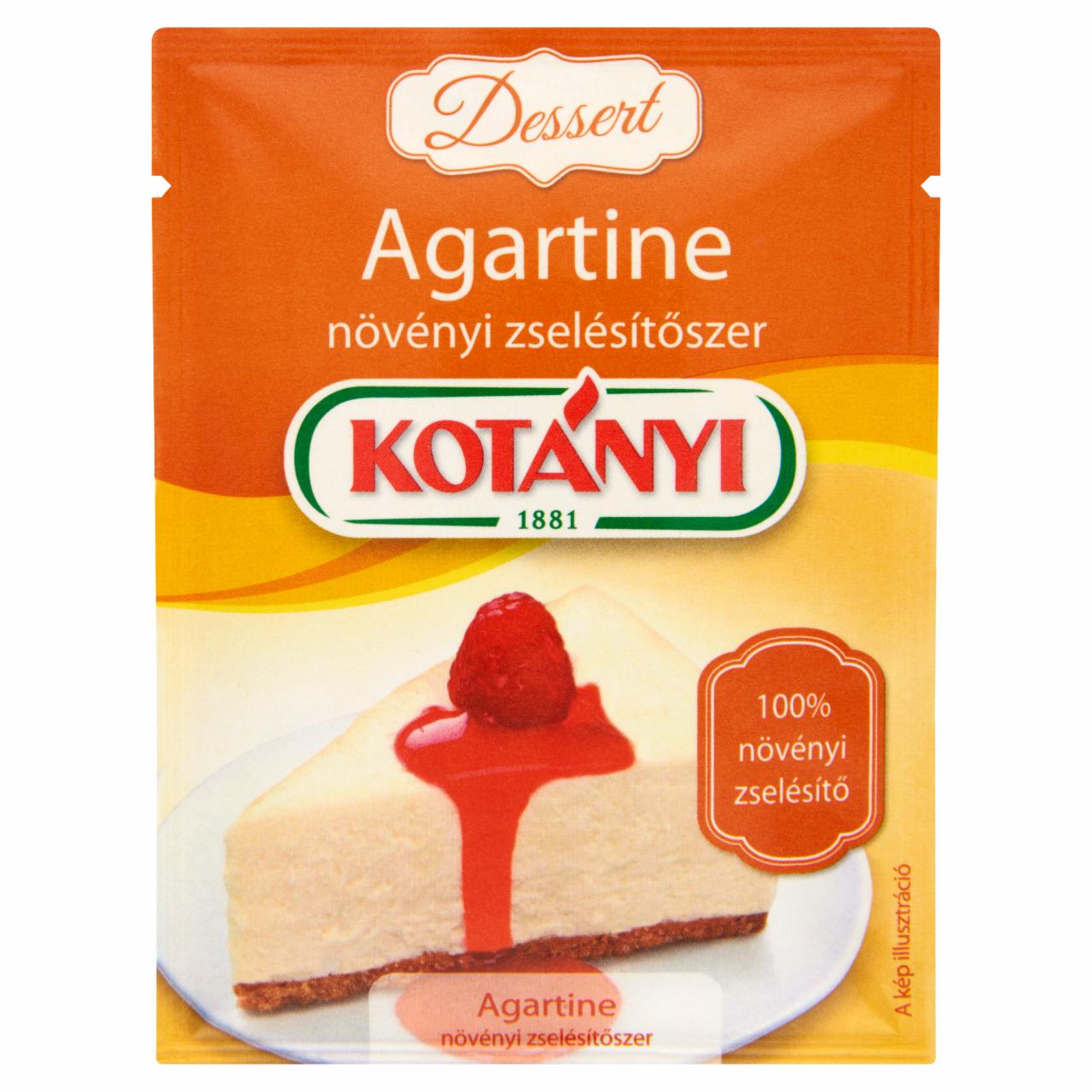 Képek - Kotányi Dessert Agartine növényi zselésítőszer 10 g