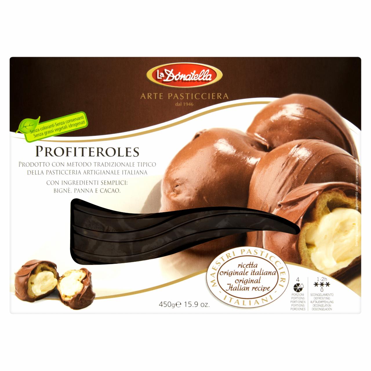 Képek - La Donatella fagyasztott profiteroles 450 g