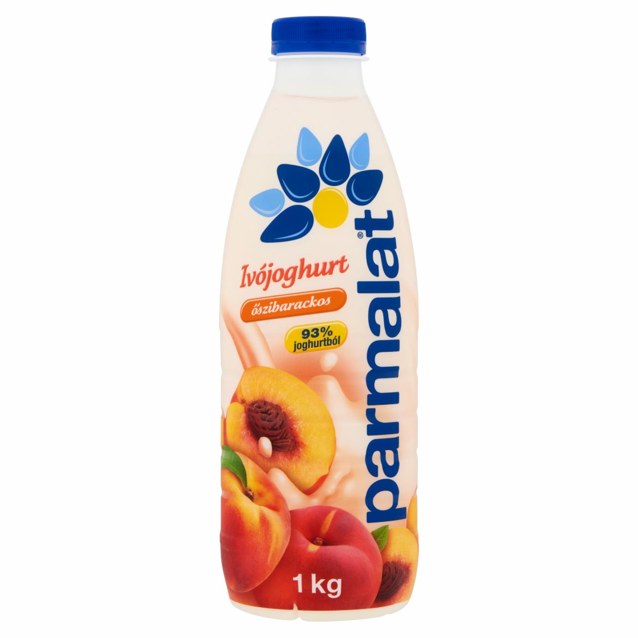 Képek - Parmalat zsírszegény őszibarackos ivójoghurt 1 kg