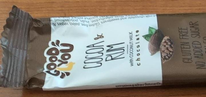 Képek - Cocoa & rum chocolate Good4you