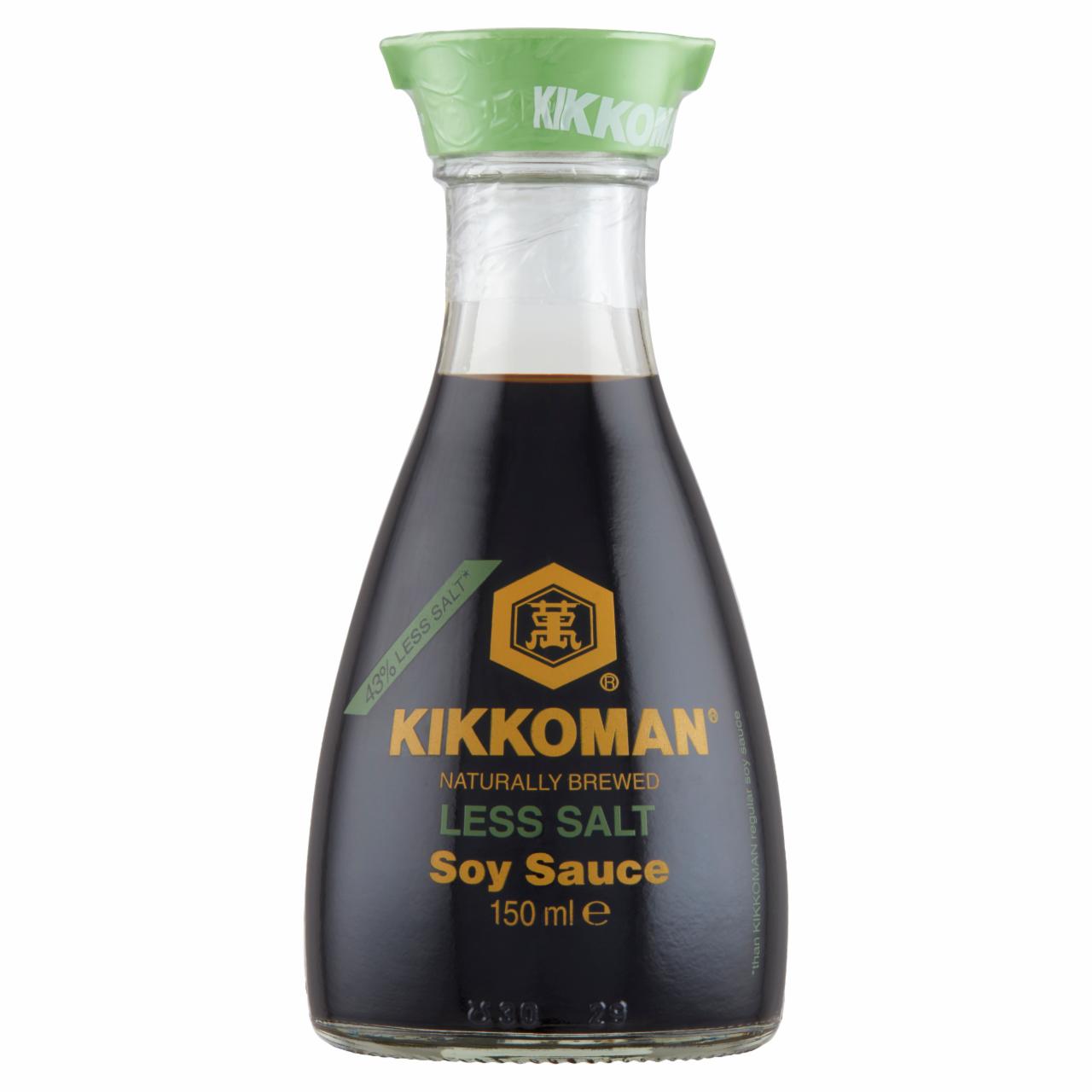 Képek - Kikkoman természetesen érlelt szójaszósz csökkentett sótartalommal 150 ml