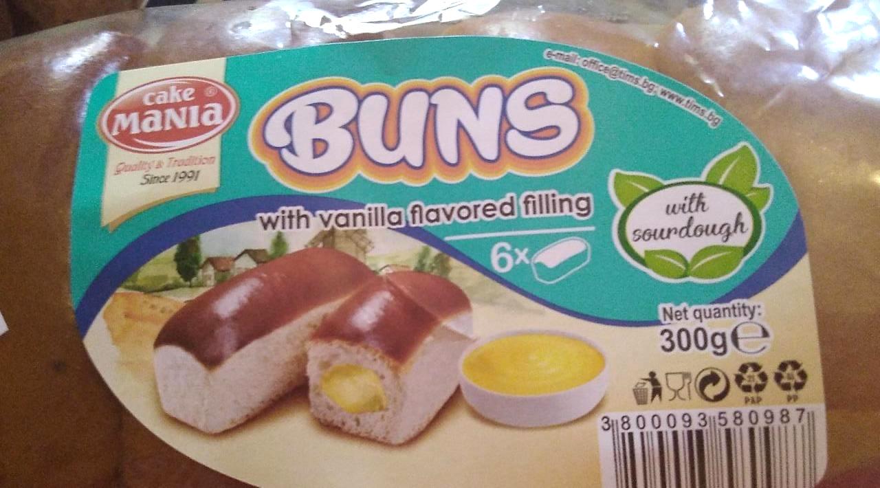 Képek - Buns with vanilla flavored filling Cake mania