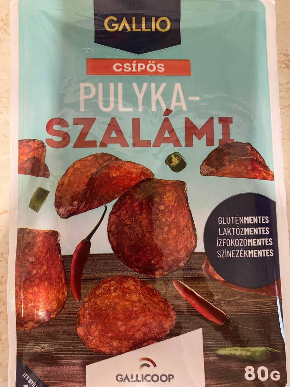 Képek - Csípős pulyka szalámi Gallio