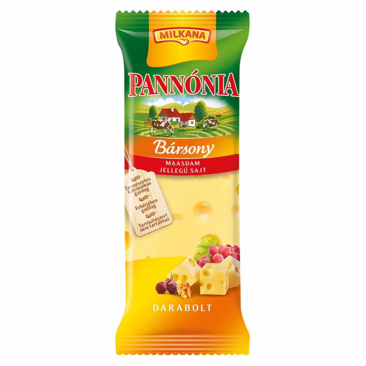 Képek - Pannónia Bársony darabolt sajt 200 g