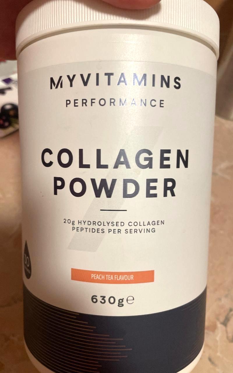 Képek - Collagen powder Peach Tea MyProtein