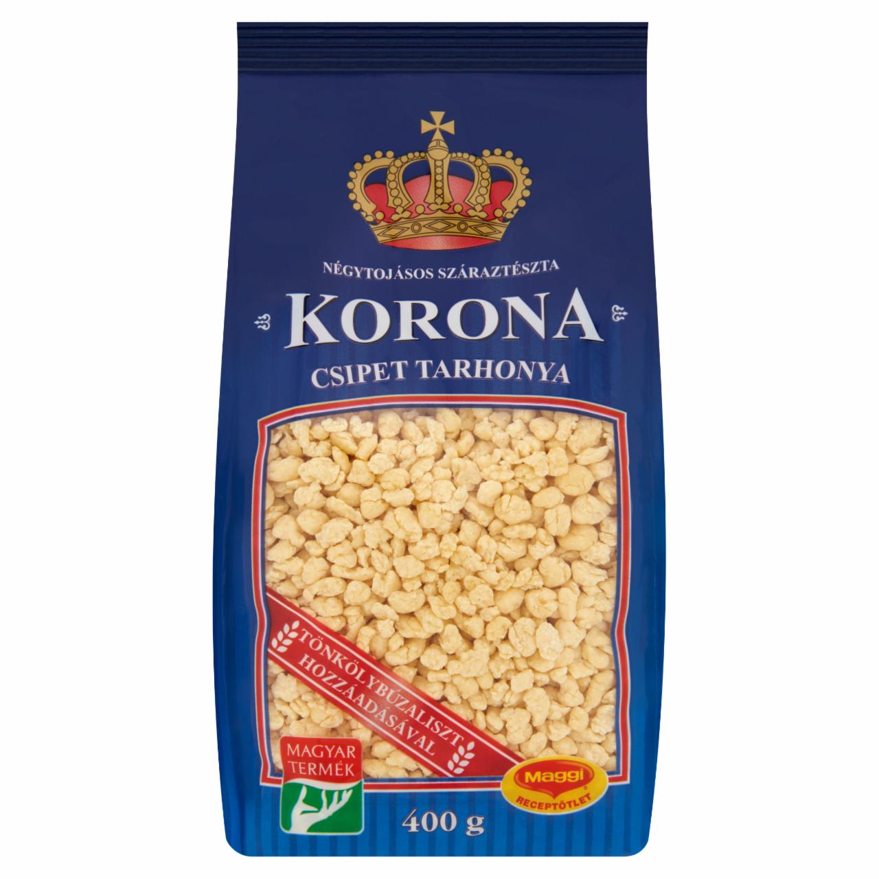Képek - Korona csipet tarhonya 4 tojásos száraztészta 400 g
