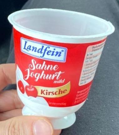 Képek - Sahne joghurt mild kirsche Landfein