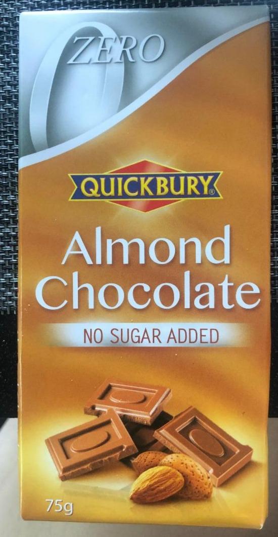Képek - Cukormentes mandulás csokoládé Quickbury