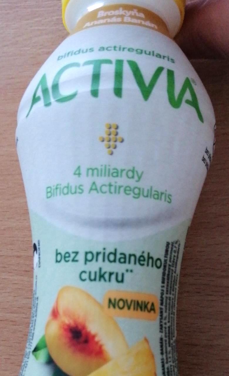 Képek - Activia nápoj Ananás - banán bez cukru Danone