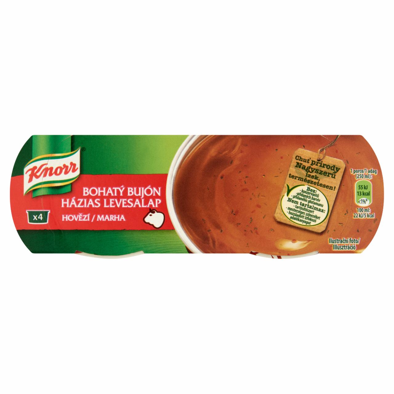Képek - Knorr házias marha levesalap 112 g