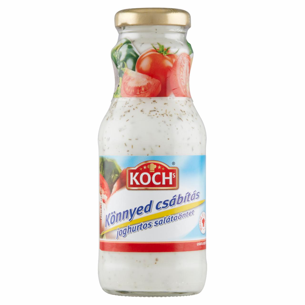 Képek - Koch's Könnyed Csábítás joghurtos salátaöntet 250 ml