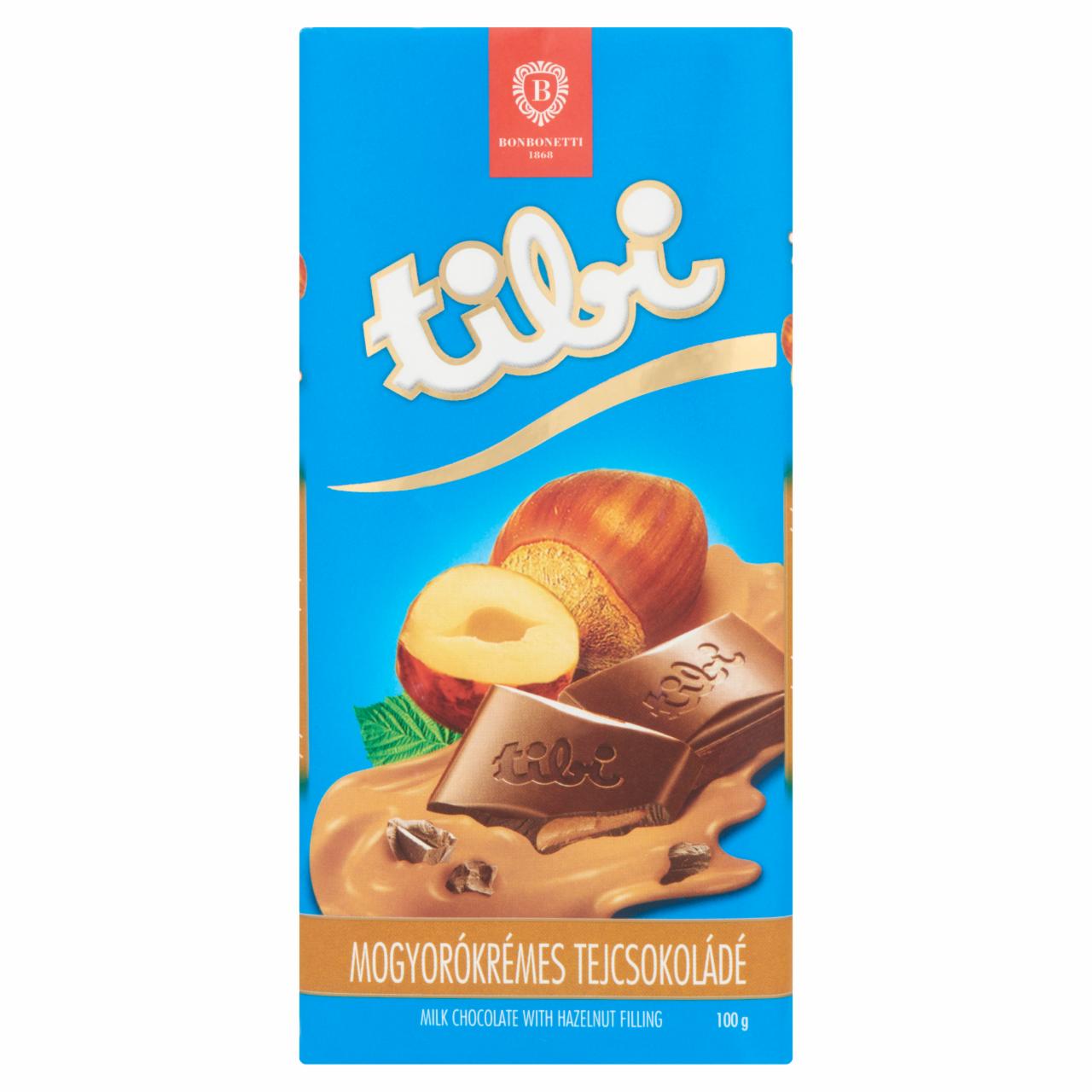 Képek - Tibi mogyorókrémes tejcsokoládé 100 g