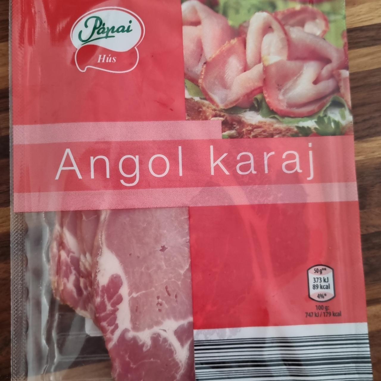 Képek - Angol karaj Pápai hús