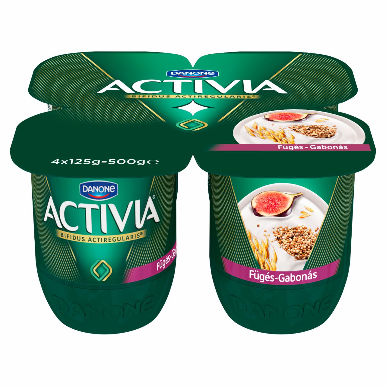 Képek - Danone Activia élőflórás fügés joghurt gabonákkal 4 x 125 g