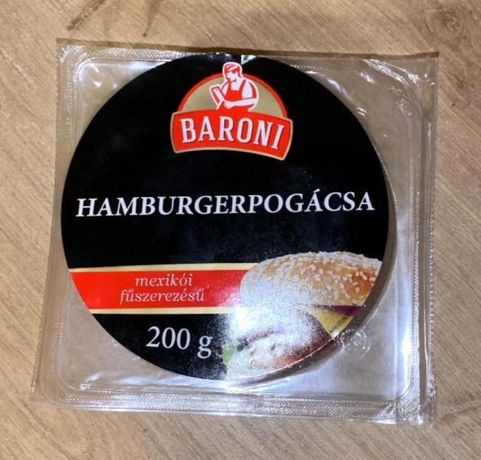 Képek - Hamburgerpogácsa mexikói fűszerezésű Baroni