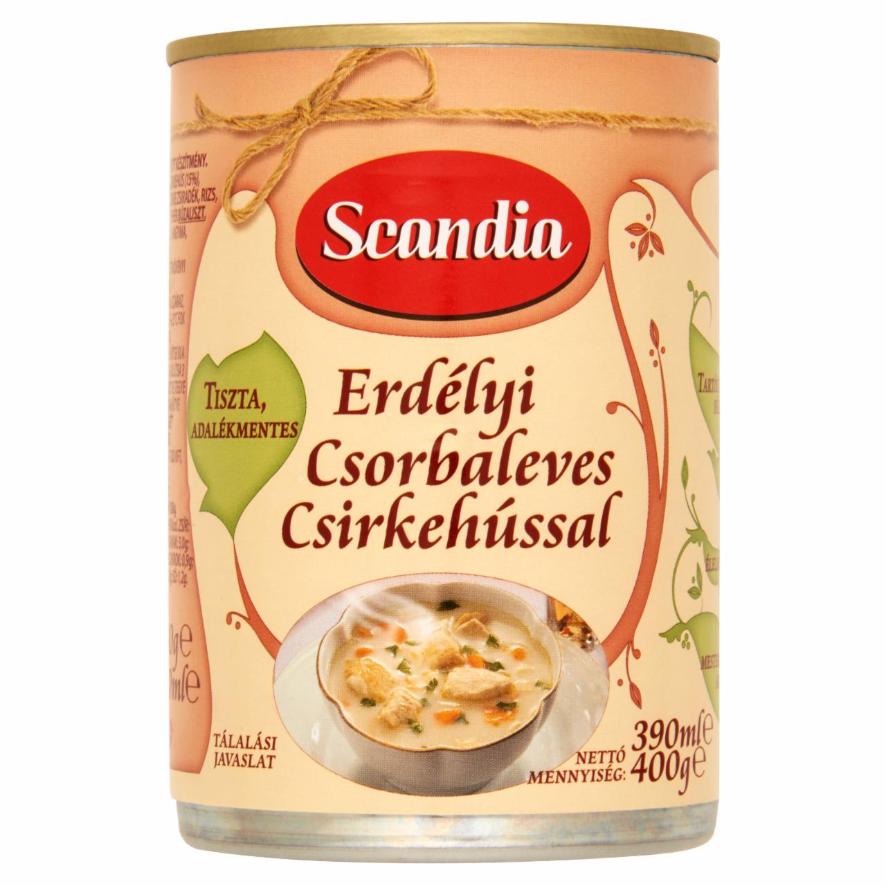 Képek - Scandia erdélyi csorbaleves csirkehússal 400 g