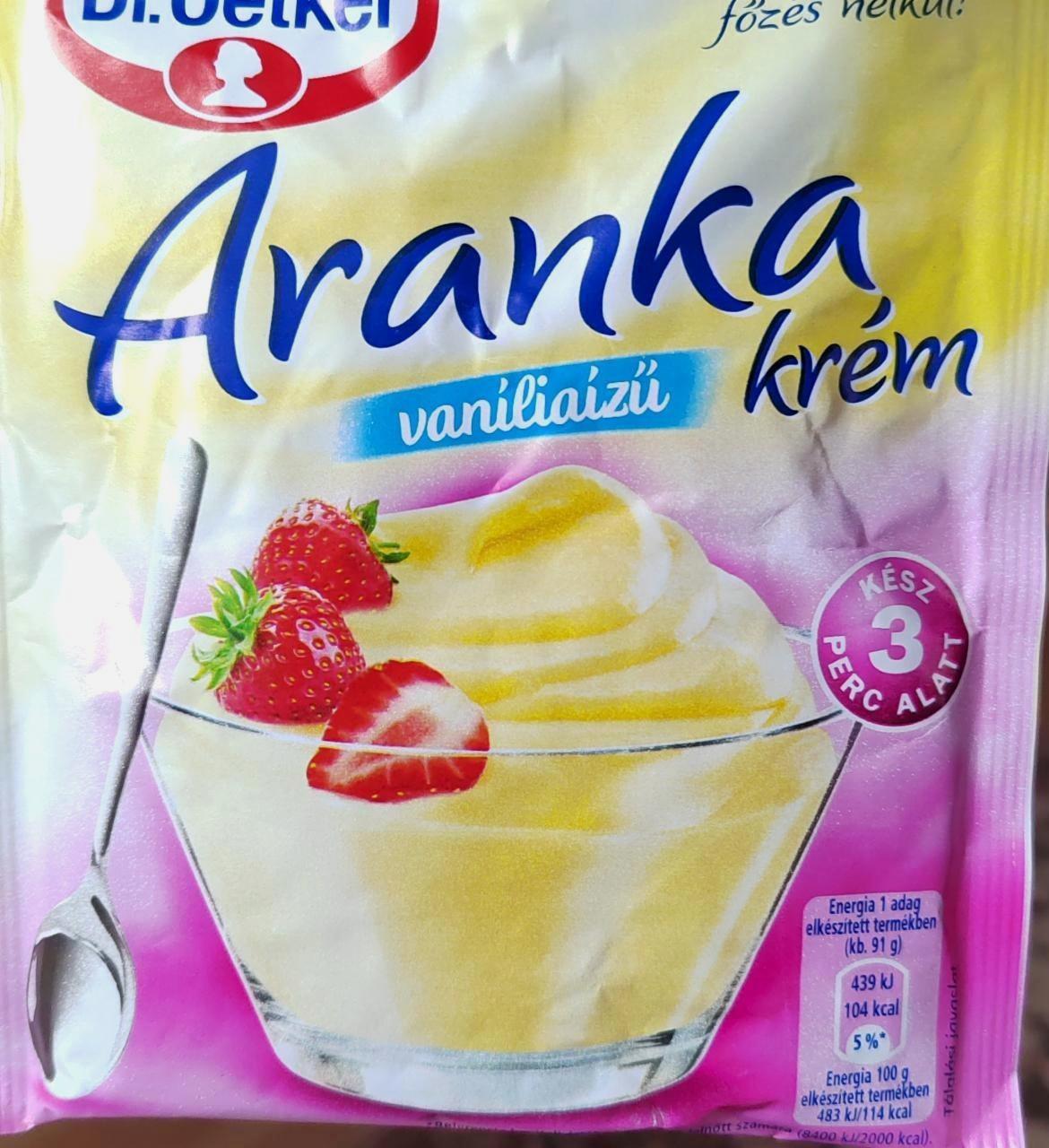 Képek - Aranka Krémpor Vaníliaízű Dr.Oetker