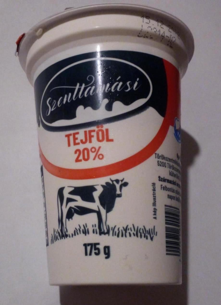 Képek - Tejföl 20% Szenttamási