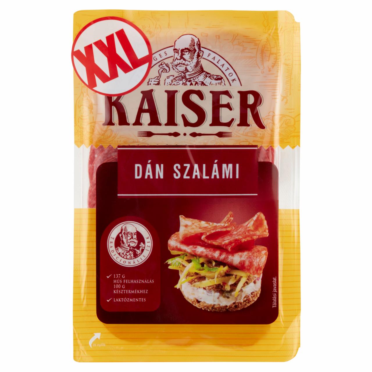 Képek - Kaiser szeletelt dán szalámi 200 g