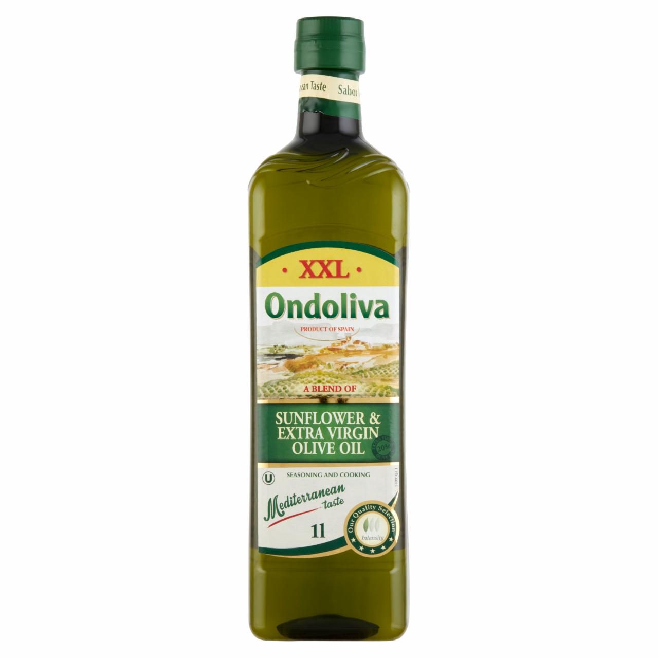 Képek - Ondoliva XXL finomított napraforgóolaj és extraszűz olívaolaj keveréke 1 l