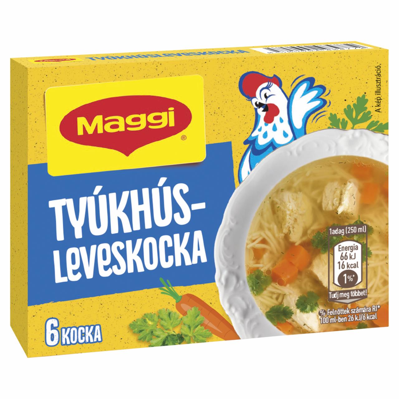 Képek - Maggi Tyúkhúsleveskocka 60 g