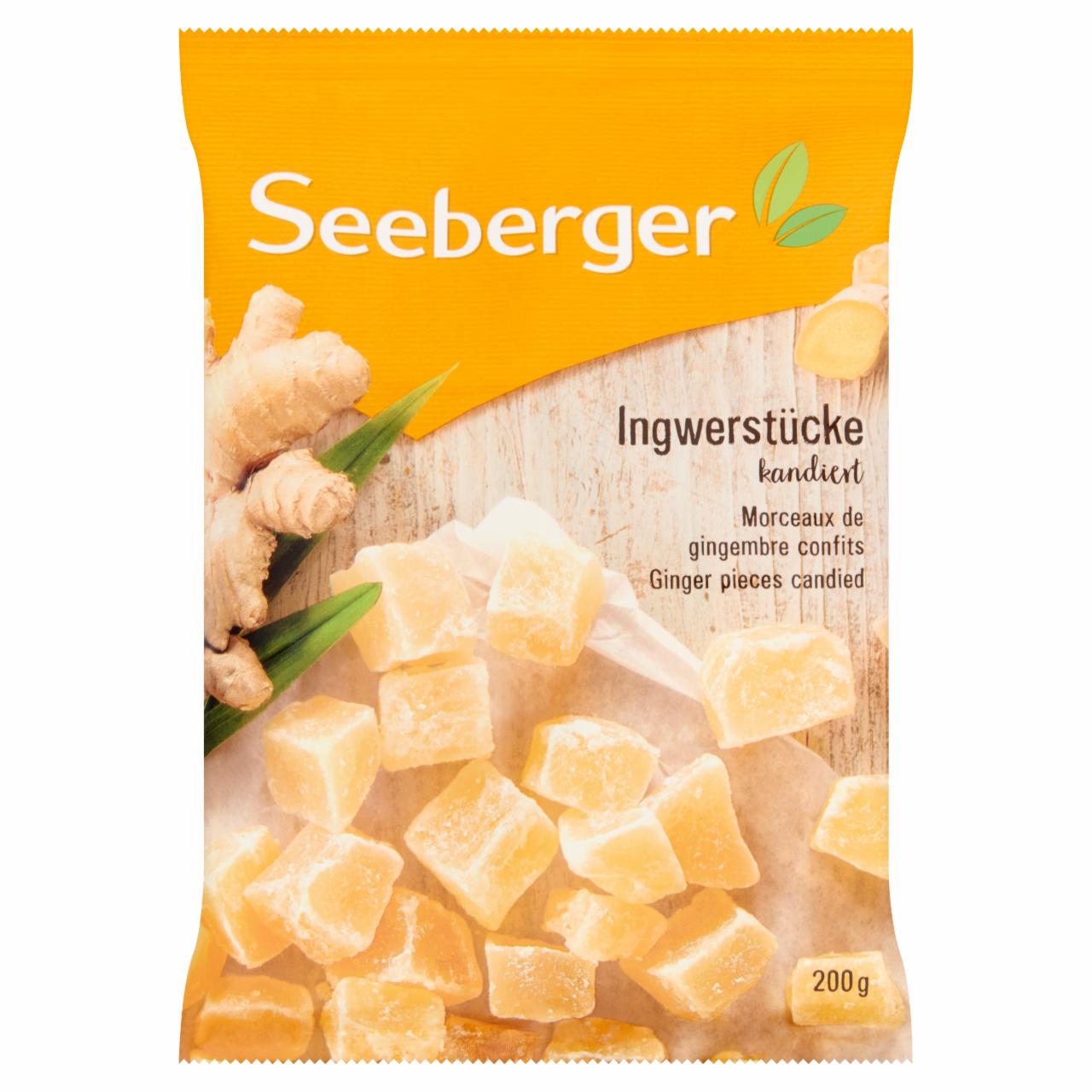 Képek - Seeberger kandírozott gyömbér darabkák 200 g