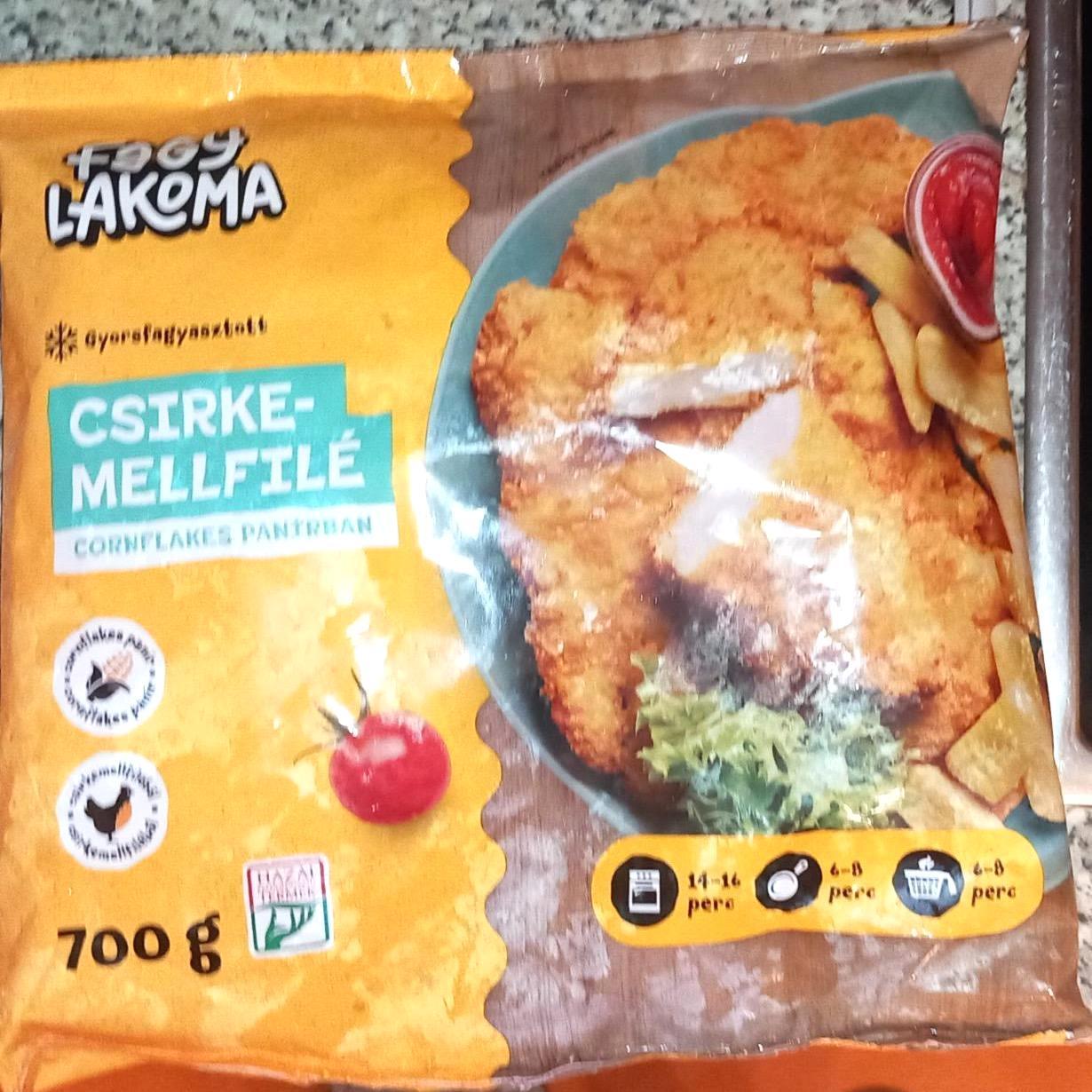 Képek - Gyorsfagyasztott csirkemellfilé cornflakes panírban Fagylakoma