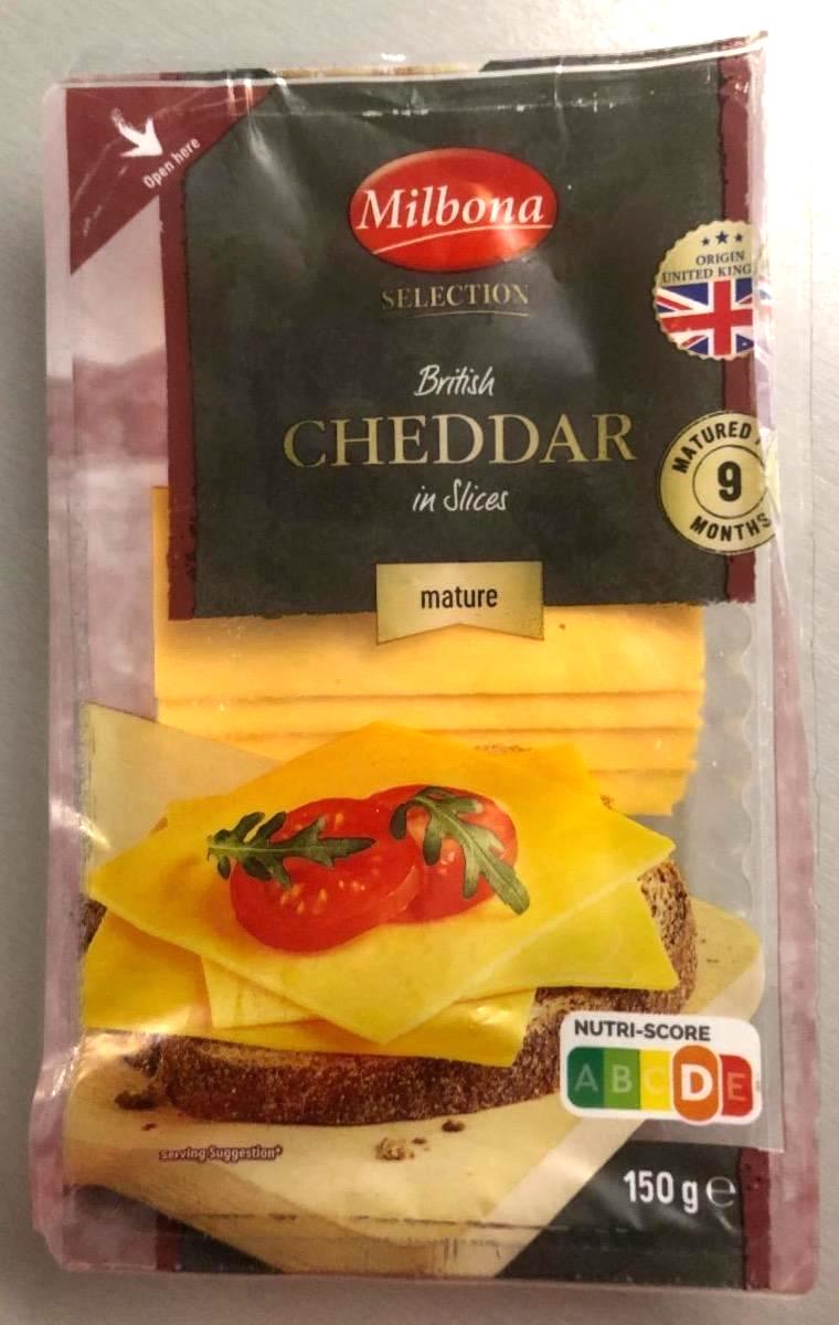 Képek - British cheddar in slices Milbona