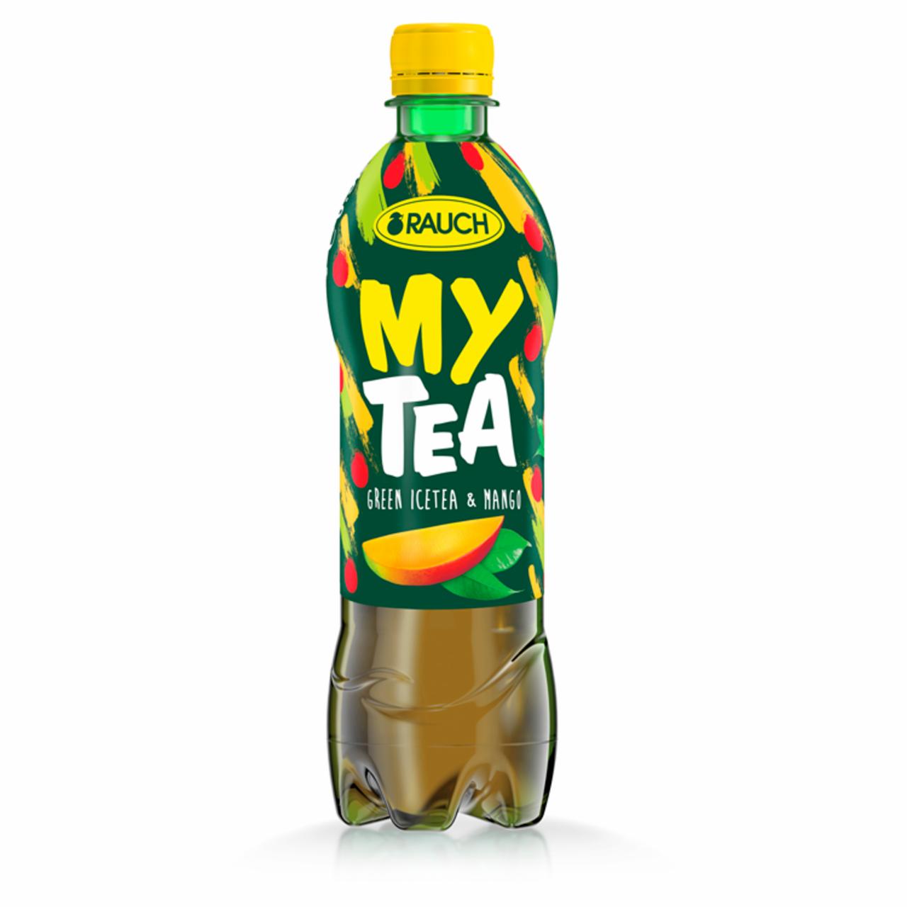 Képek - Rauch My Tea Ice Tea mangó üdítőital zöld teából 0,5 l