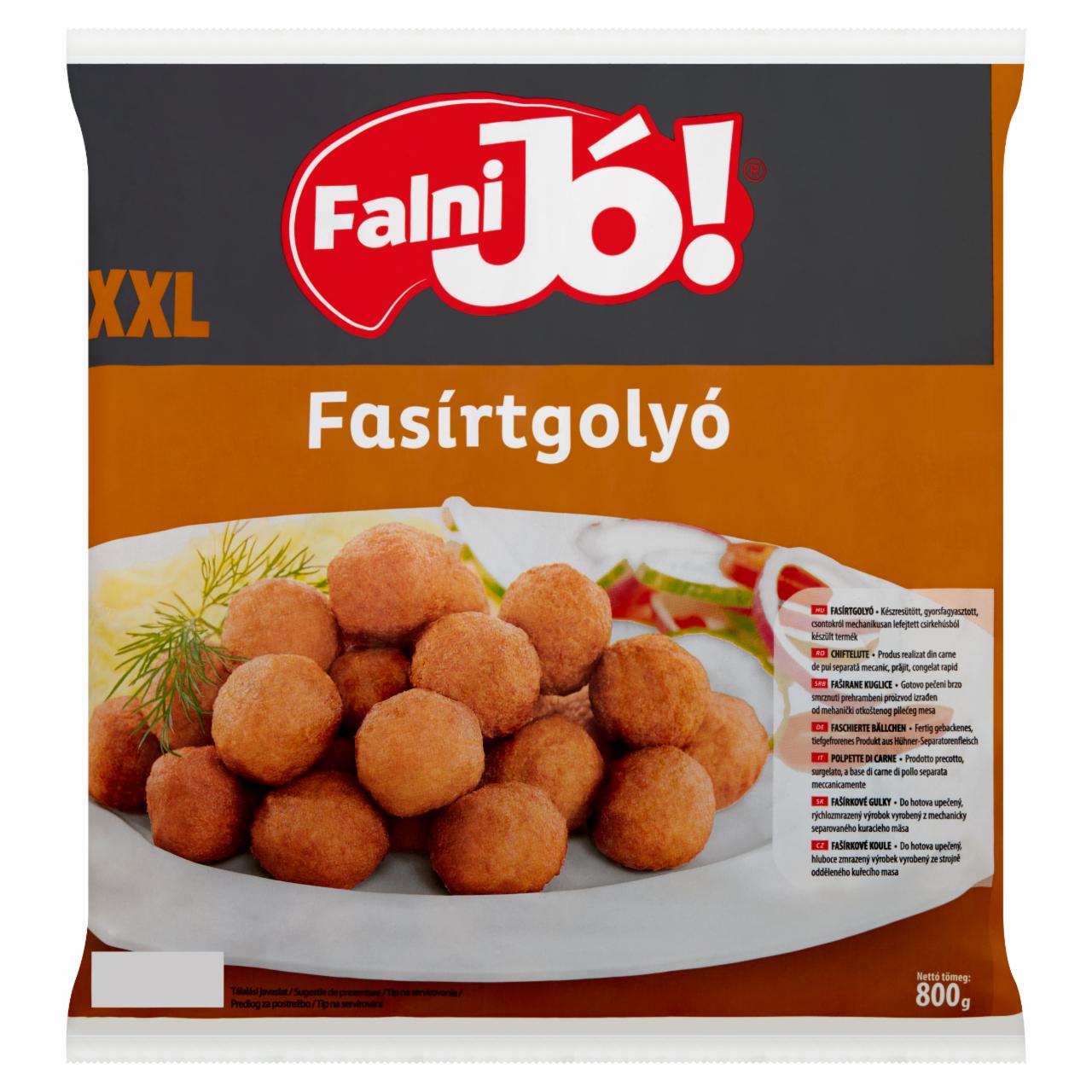 Képek - Falni Jó! XXL készresütött, gyorsfagyasztott fasírtgolyó 800 g