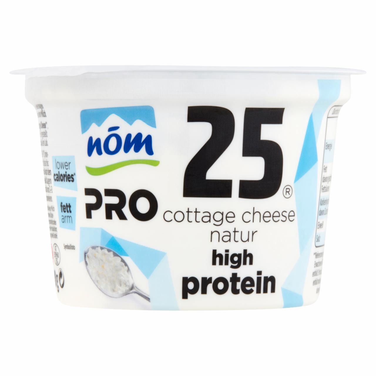 Képek - NÖM Pro 25 sovány friss sajt rögös állománnyal 215 g