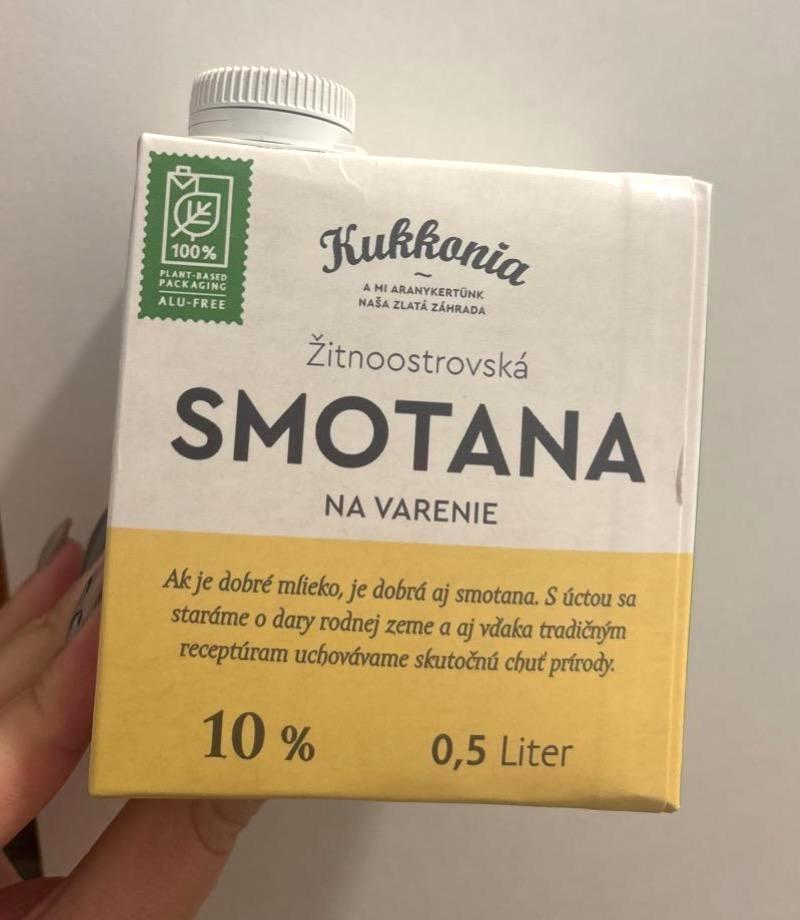 Képek - Smotana na varenie 10% Kukkonia