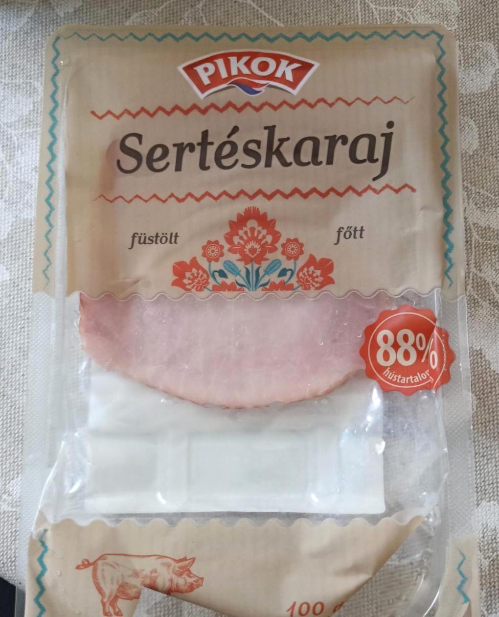 Képek - Sertéskaraj füstölt, főtt 88% Pikok