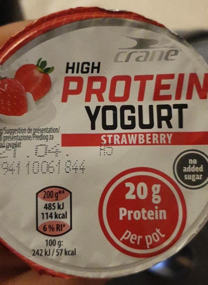 Képek - High protein joghurt Epres Crane