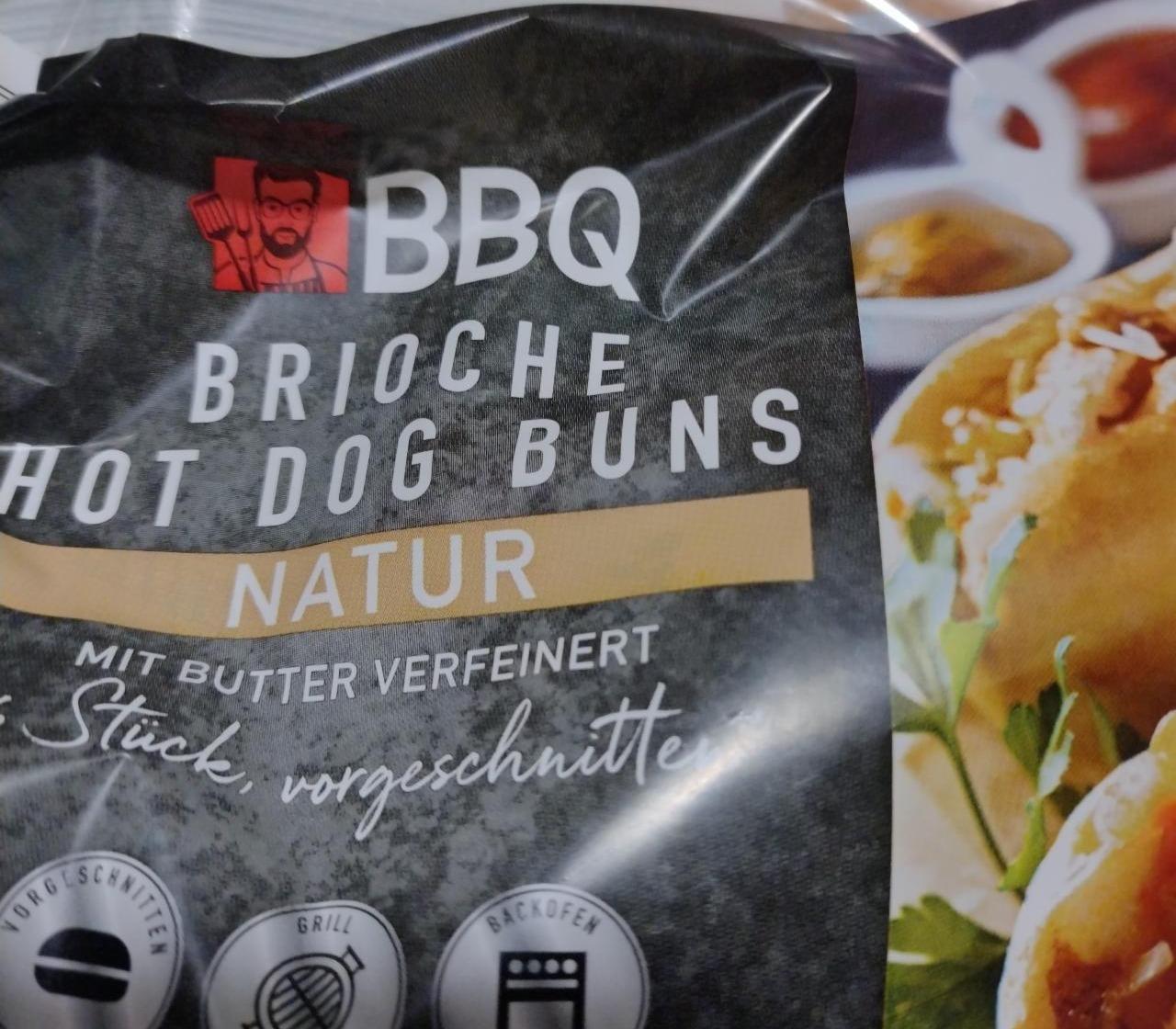 Képek - Brioche hot dog buns natur BBQ