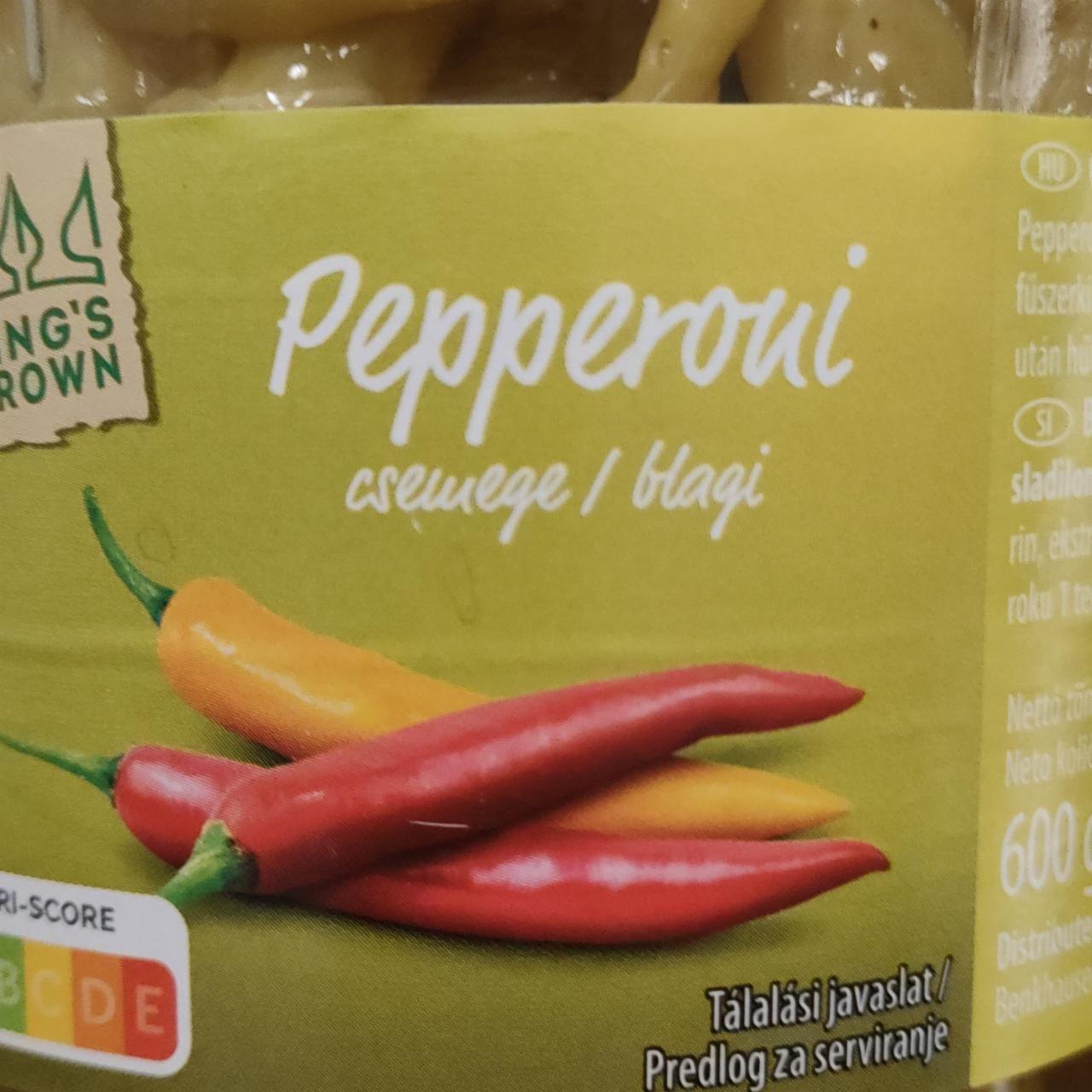 Képek - Pepperoni csemege King's Crown