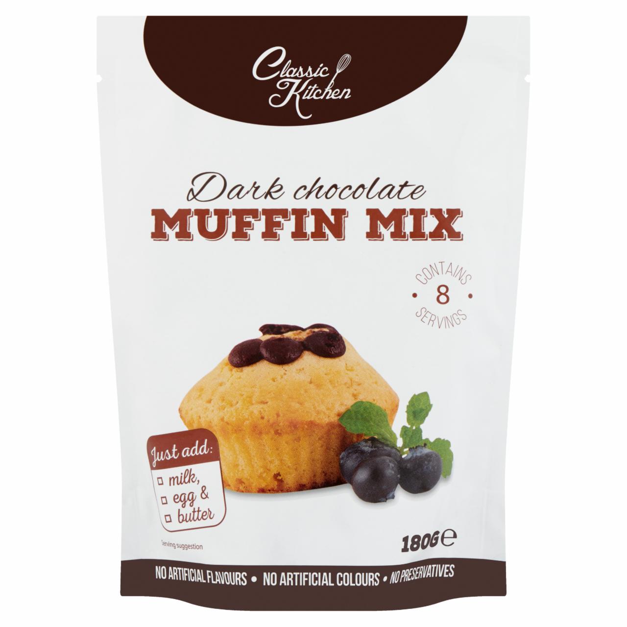 Képek - Classic Kitchen étcsokoládés muffin alappor 180 g