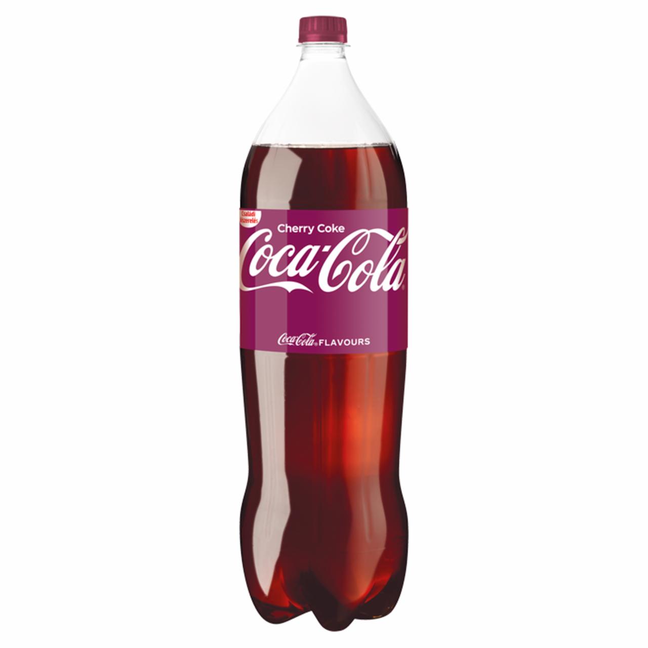 Képek - Coca-Cola Cherry Coke colaízű szénsavas üdítőital cseresznye ízesítéssel 2 l