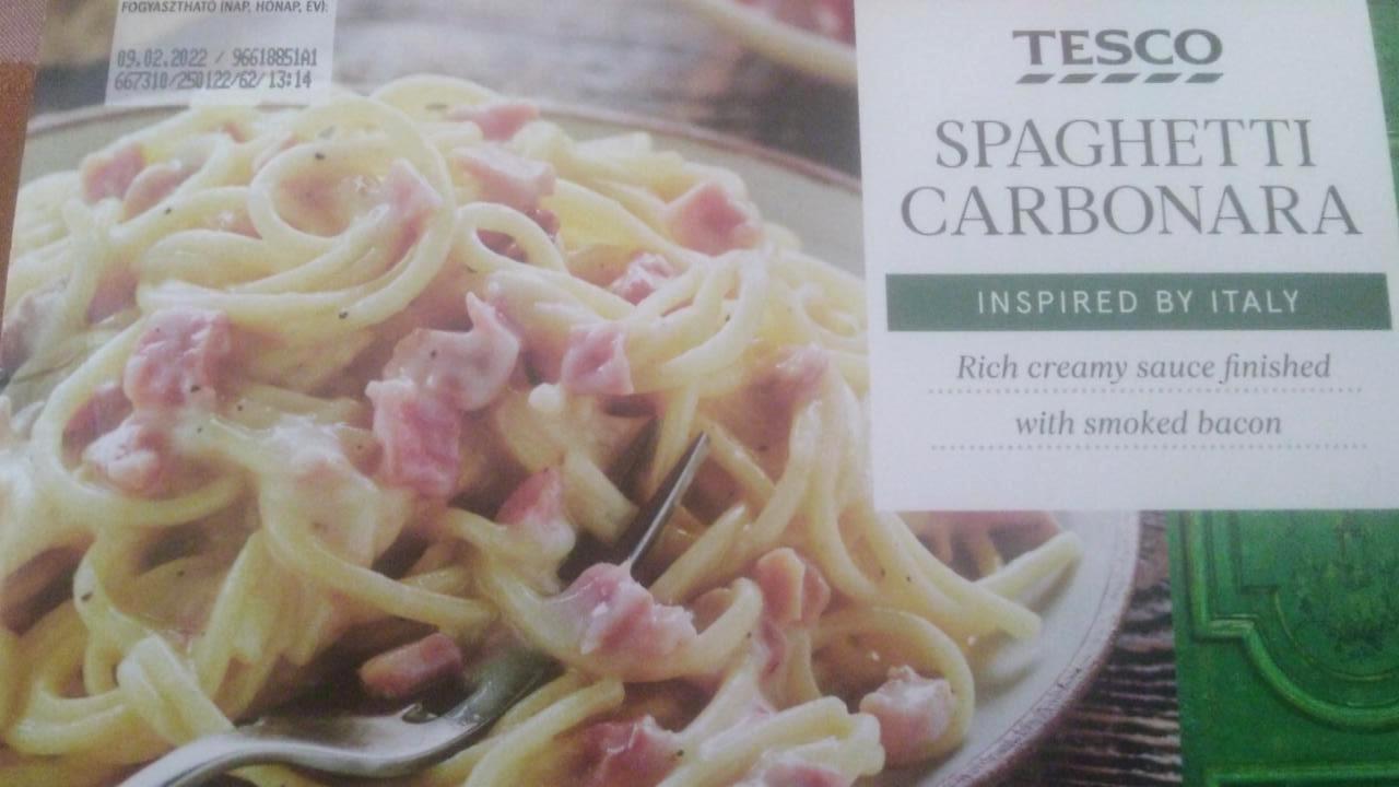 Képek - Spaghetti Carbonara Tesco