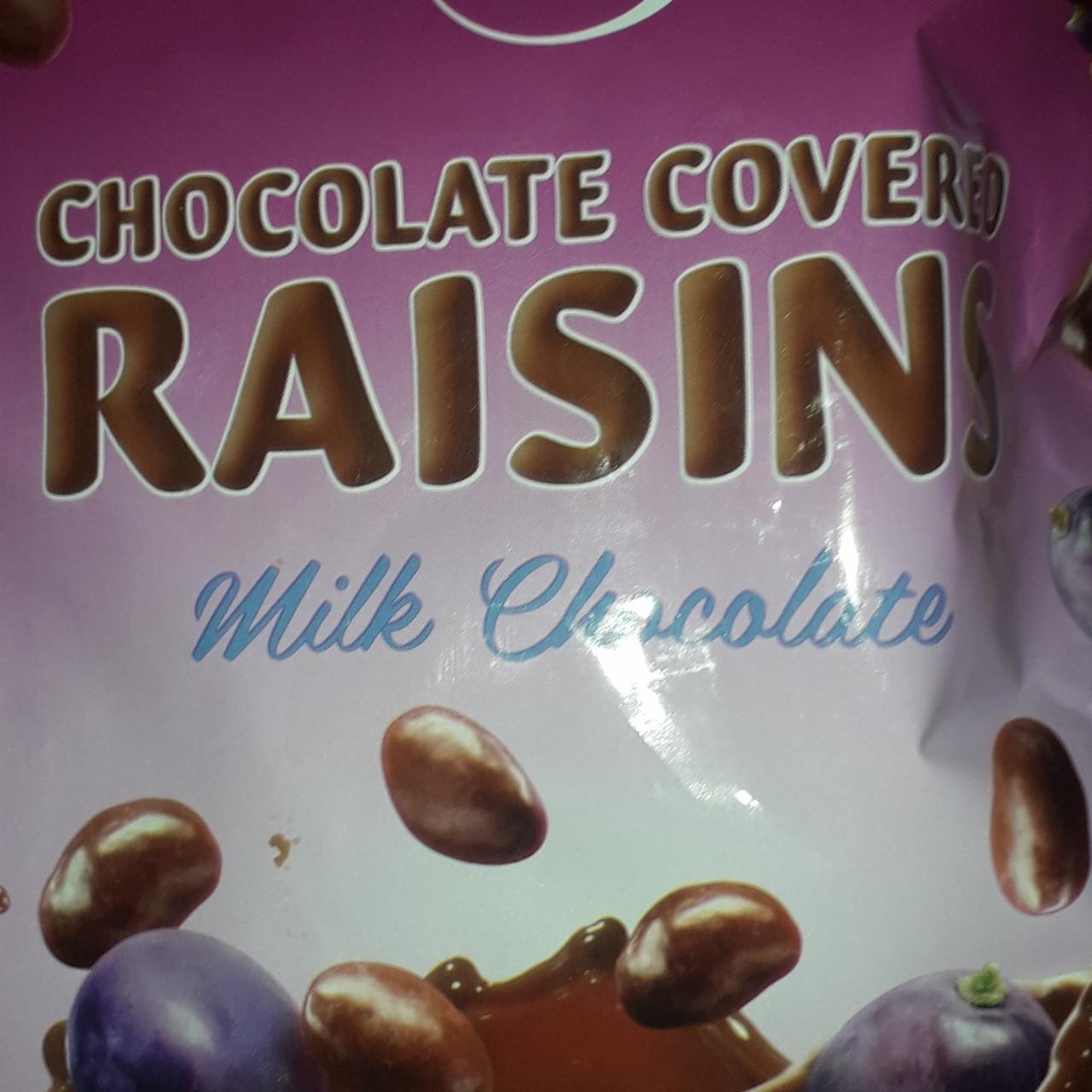 Képek - Chocolate covered raisins Milk chocolate Chocola