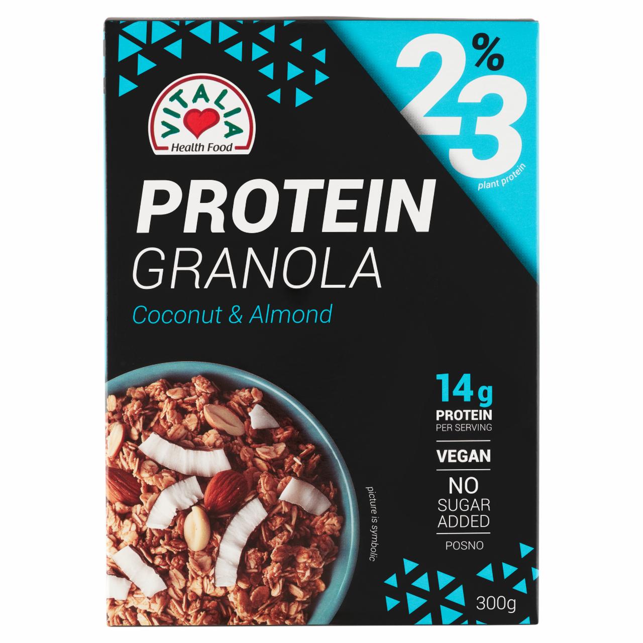 Képek - Vitalia kókuszos mandulás protein granola 300 g 
