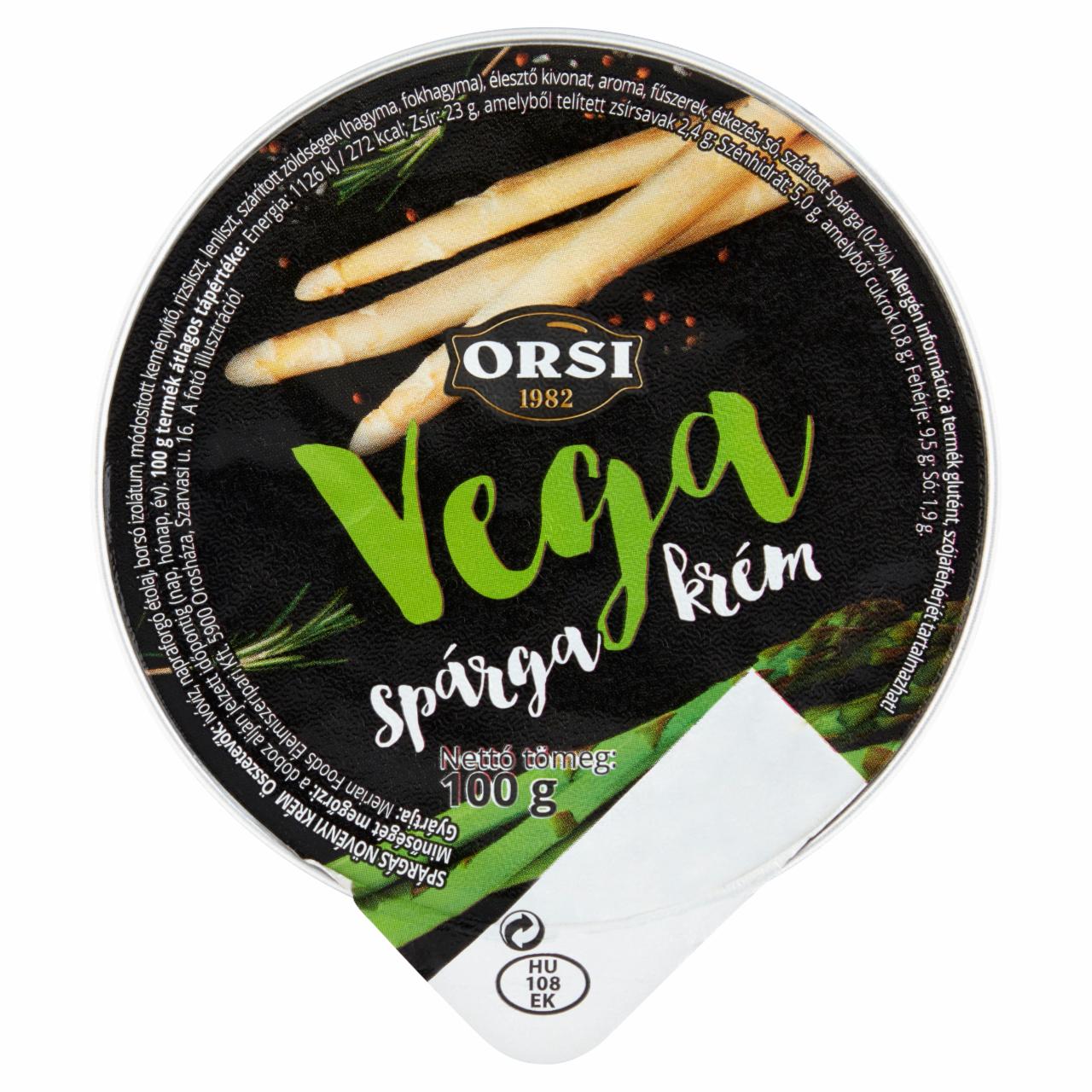 Képek - Orsi Vega spárga krém 100 g