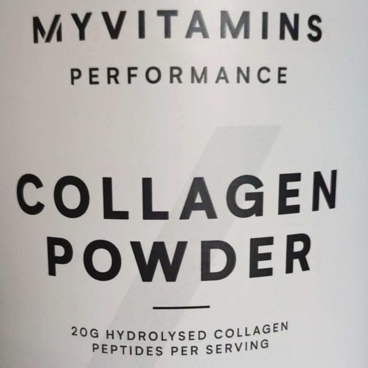 Képek - Collagen power Unflavoured MyVitamins