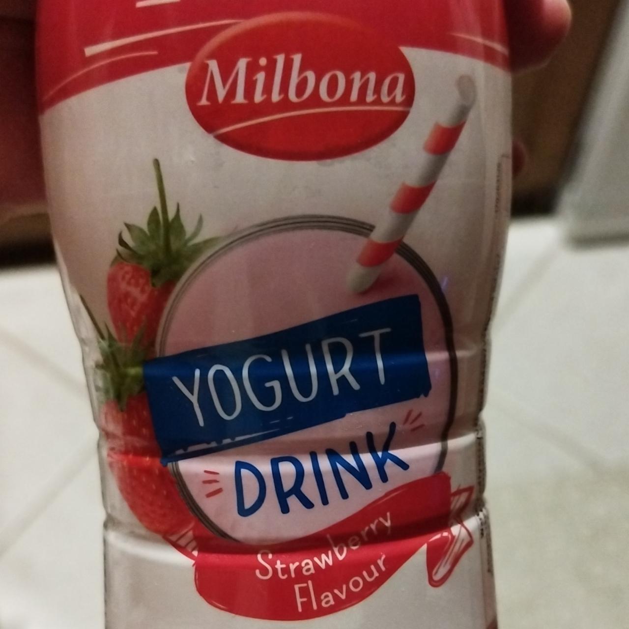 Képek - Yogurt drink strawberry flavor Milbona