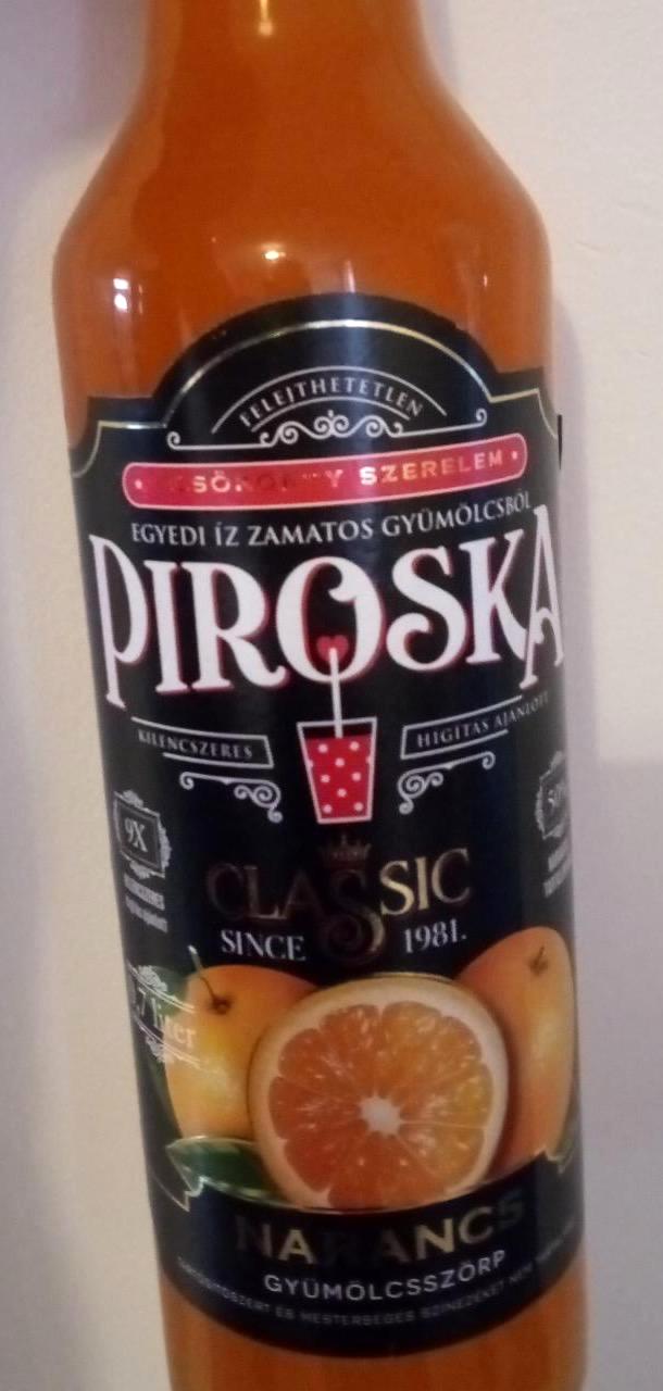 Képek - Piroska szörp Narancs