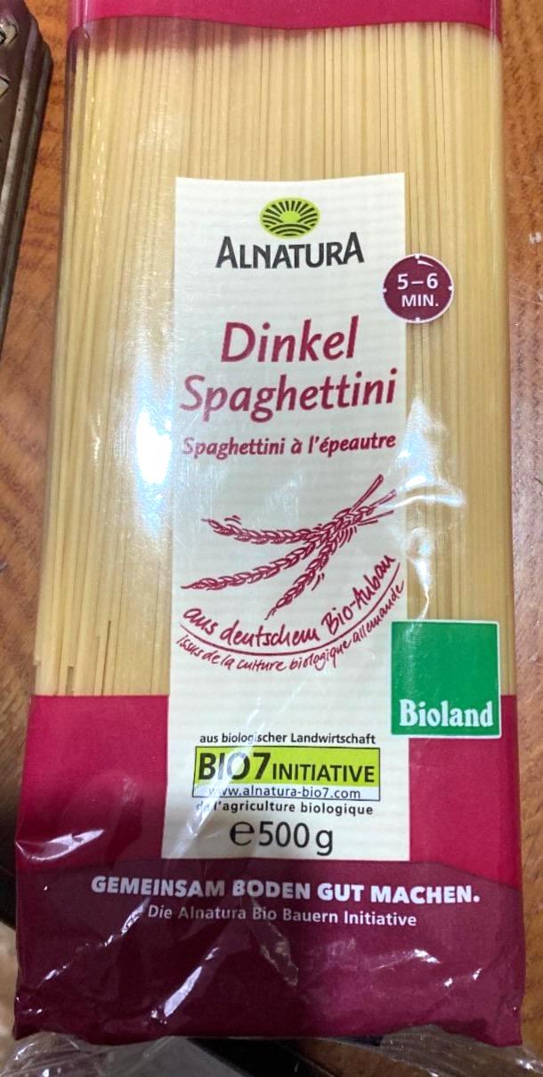 Képek - Tönköly spagetti Alnatura